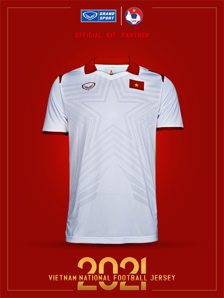 GRANDSPORT ÁO THI ĐẤU ĐT VIỆT NAM SÂN KHÁCH 2021