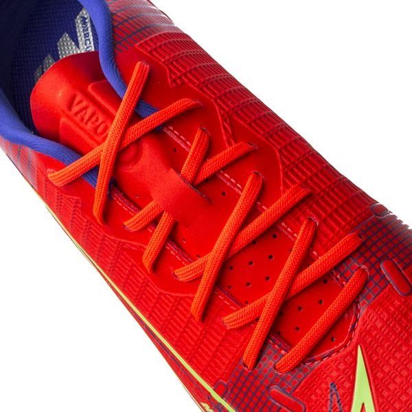 Nike Mercurial Vapor 14 Academy MG Spectrum - Bright Crimson/Metallic Silver Kids