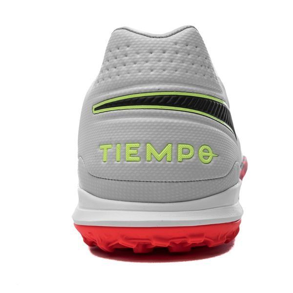 Nike Tiempo Legend 8 Pro TF Platinum - White/Black/Grey Fog/Bright Crimson