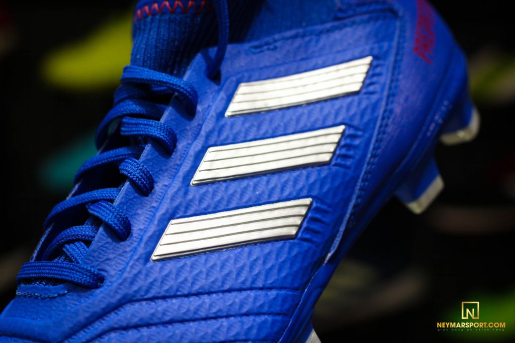ADIDAS PREDATOR TANGO 19.3 HG EXHIBIT - BOLD BLUE/SILVER METALLIC/ACTION RED