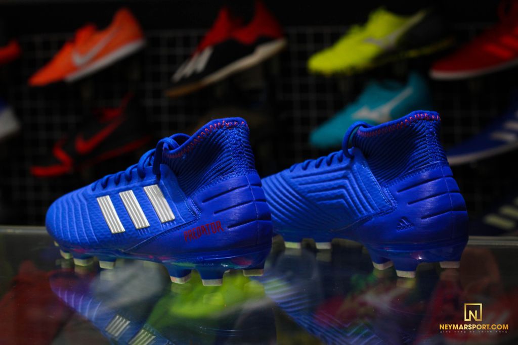 ADIDAS PREDATOR TANGO 19.3 HG EXHIBIT - BOLD BLUE/SILVER METALLIC/ACTION RED