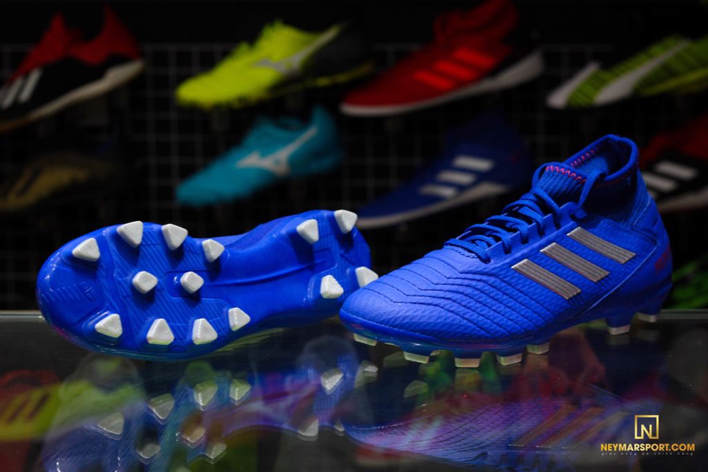ADIDAS PREDATOR TANGO 19.3 HG EXHIBIT - BOLD BLUE/SILVER METALLIC/ACTION RED