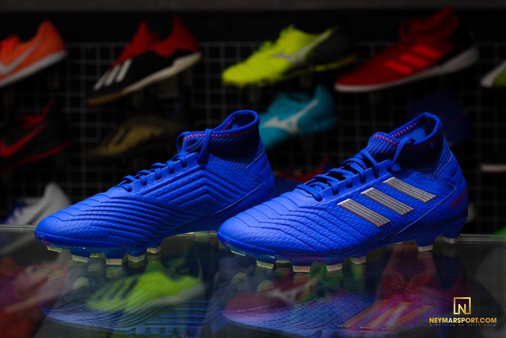ADIDAS PREDATOR TANGO 19.3 HG EXHIBIT - BOLD BLUE/SILVER METALLIC/ACTION RED