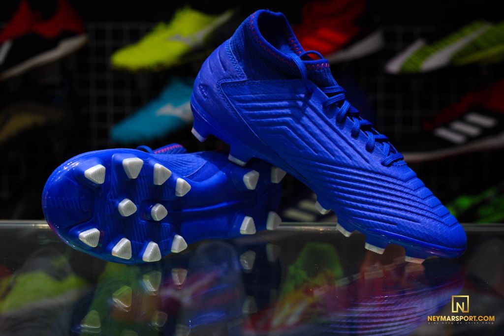 ADIDAS PREDATOR TANGO 19.3 HG EXHIBIT - BOLD BLUE/SILVER METALLIC/ACTION RED