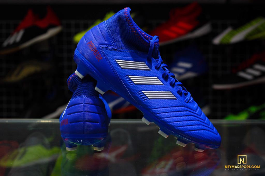 ADIDAS PREDATOR TANGO 19.3 HG EXHIBIT - BOLD BLUE/SILVER METALLIC/ACTION RED