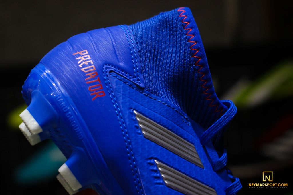 ADIDAS PREDATOR TANGO 19.3 HG EXHIBIT - BOLD BLUE/SILVER METALLIC/ACTION RED