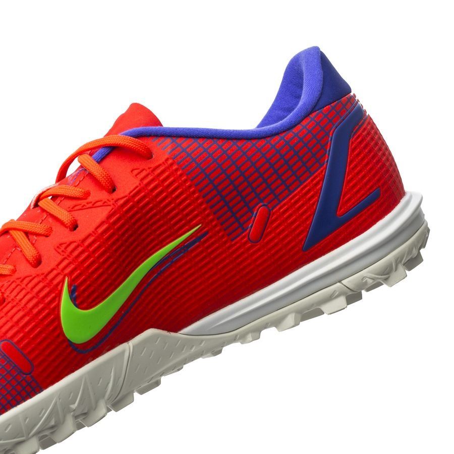 Nike Mercurial Vapor 14 Academy TF Spectrum - Bright Crimson/Metallic Silver