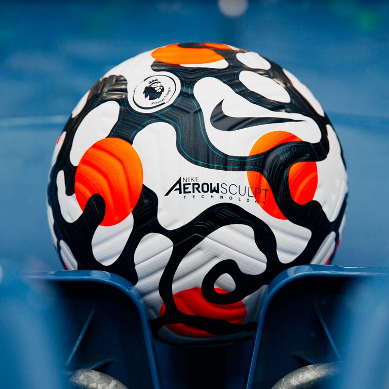 Nike Football Flight Premier League - White/Hyper Crimson/Black