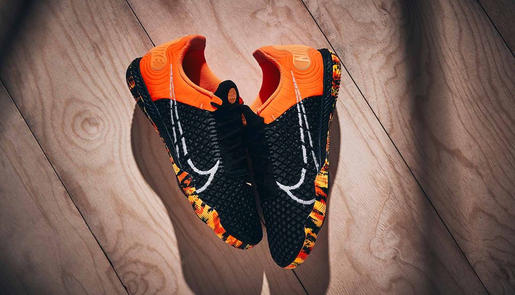 Nike React Gato IC Nightfall - Black/White/Total Orange/Dark Smoke Grey