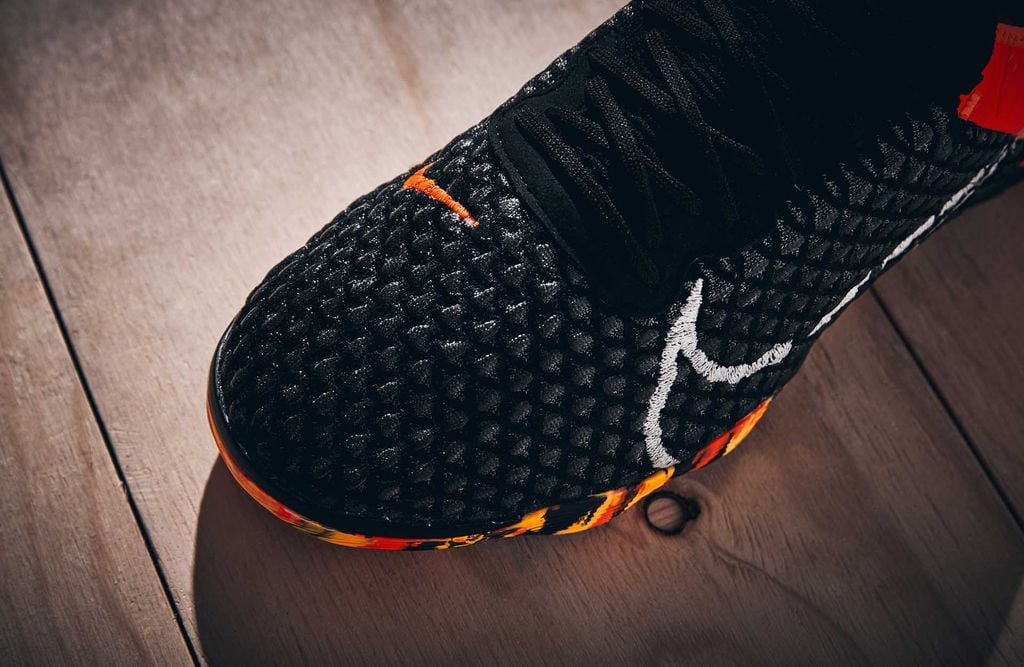 Nike React Gato IC Nightfall - Black/White/Total Orange/Dark Smoke Grey
