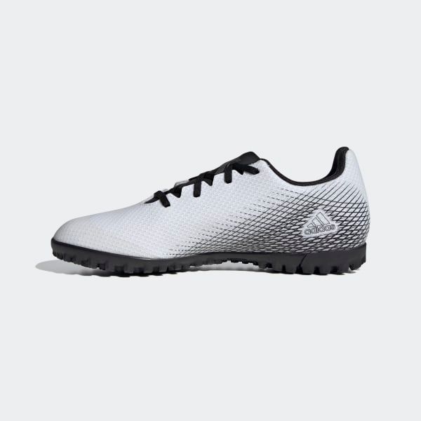 adidas X Ghosted .4 TF Inflight - Footwear White/Core Black/Silver Metallic