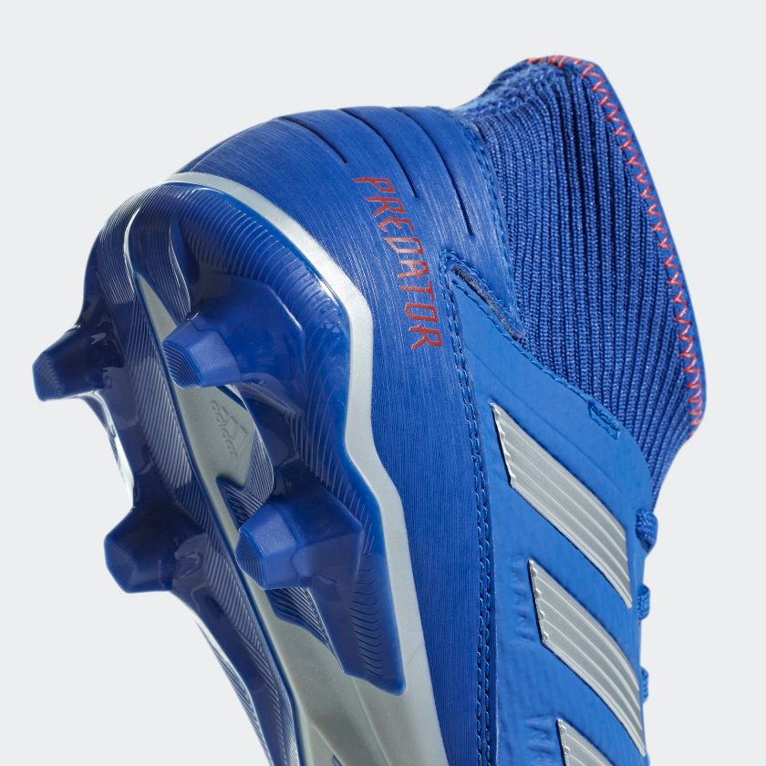 adidas Predator 19.3 FG/AG Exhibit - Bold Blue/Silver Metallic/Action Red