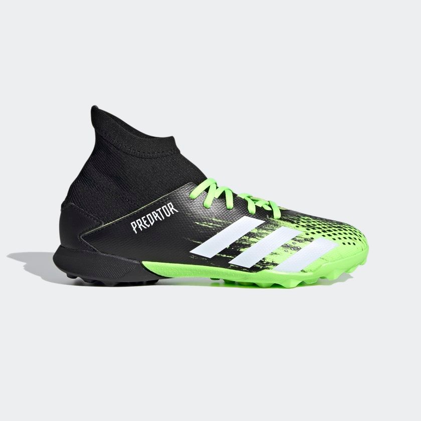 adidas Predator 20.3 TF Precision To Blur - Signal Green/Footwear White/Core Black Kids