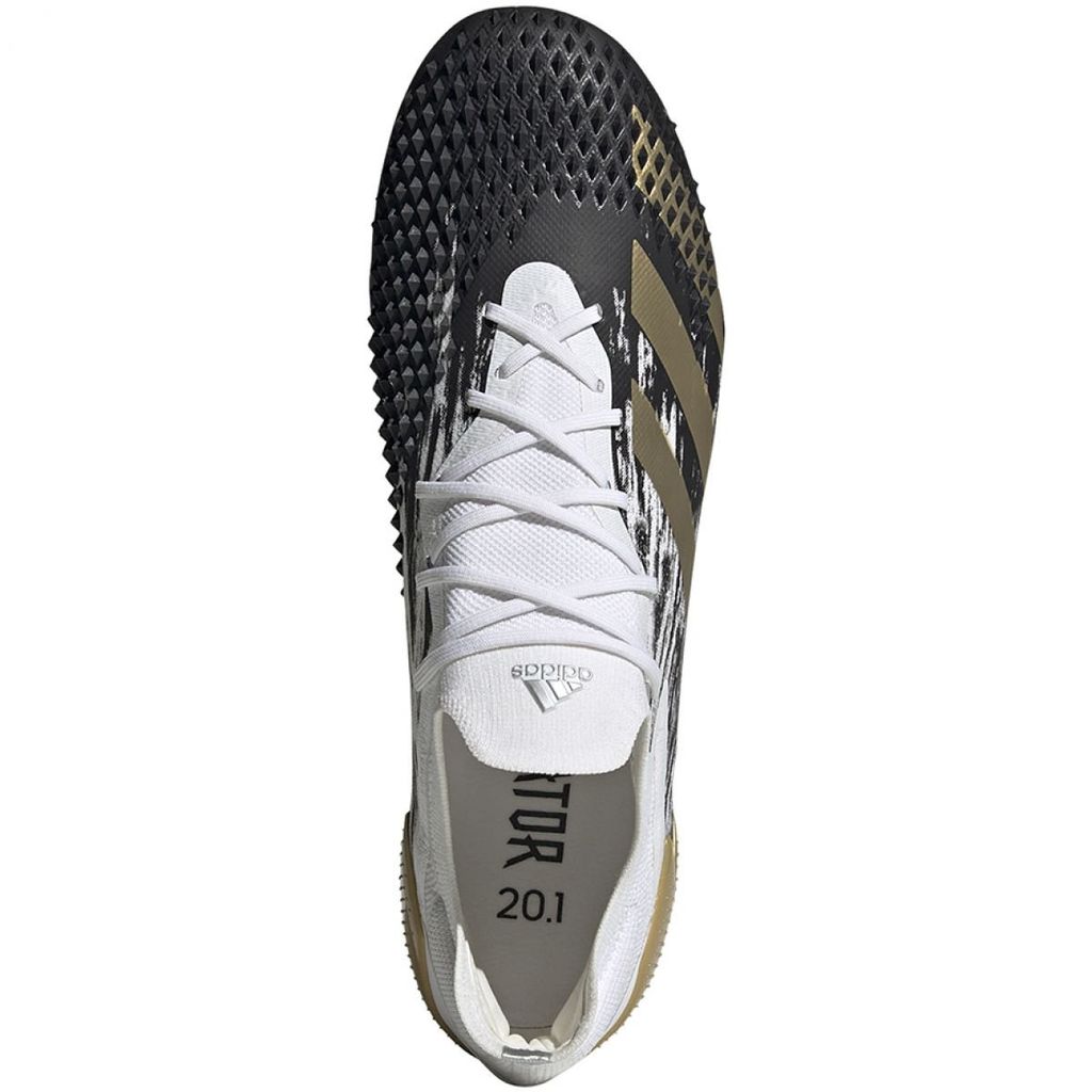 adidas Predator 20.1 Low FG/AG Inflight - Footwear White/Gold Metallic/Core Black