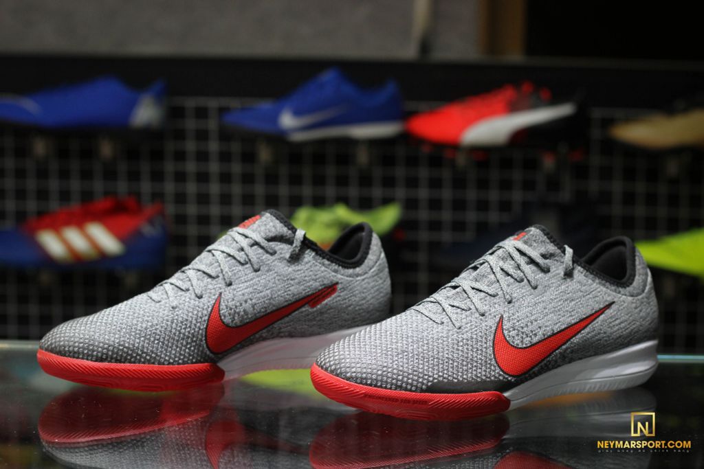 Nike Mercurial Vapor 12 Pro IC NJR Silêncio - White/Challenge Red/Black