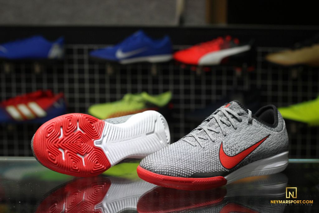 Nike Mercurial Vapor 12 Pro IC NJR Silêncio - White/Challenge Red/Black