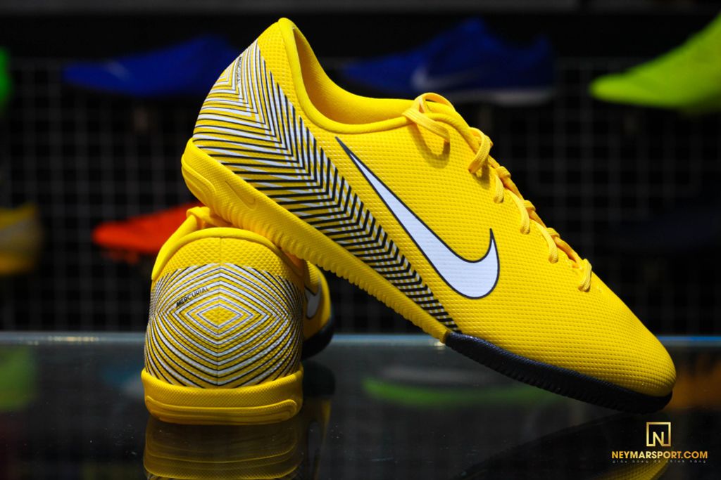 Nike Mercurial Vapor 12 Academy IC NJR Meu Jogo Pack - Amarillo/White/Black