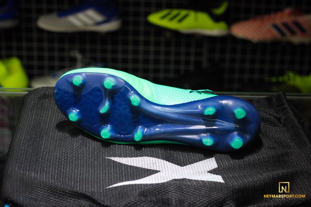adidas X 17.1 FG LEATHER Deadly Strike - Aero Green/Unity Ink/Hi-Res Green
