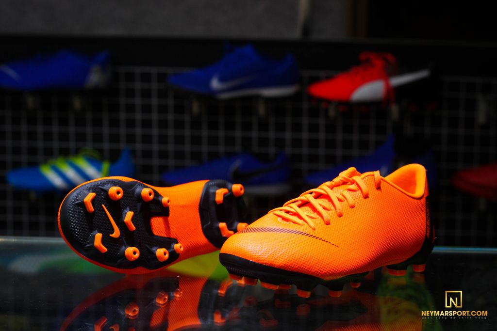 NIKE MERCURIAL VAPORX 12 ACADEMY MG FAST AF -TOTAL ORANGE/BLACK/VOLT