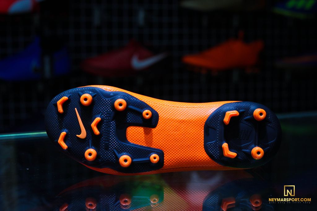 NIKE MERCURIAL VAPORX 12 ACADEMY MG FAST AF -TOTAL ORANGE/BLACK/VOLT