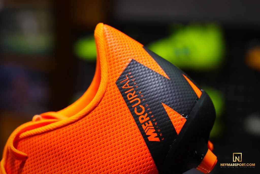 NIKE MERCURIAL VAPORX 12 ACADEMY MG FAST AF -TOTAL ORANGE/BLACK/VOLT