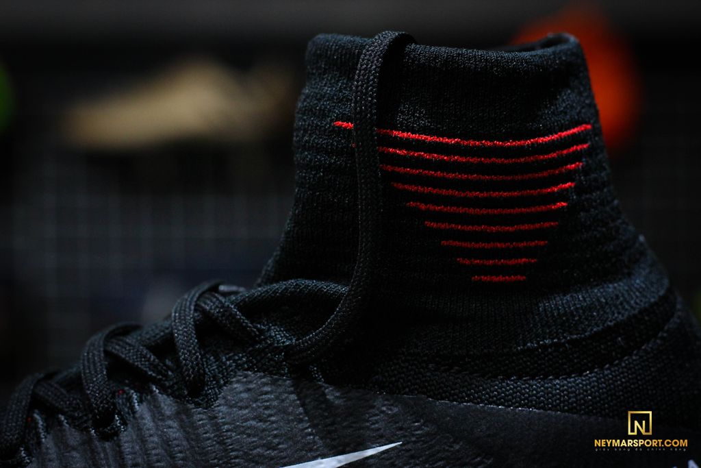 Nike Mercurial Superfly V FG Pitch Dark - Black/White/University Red