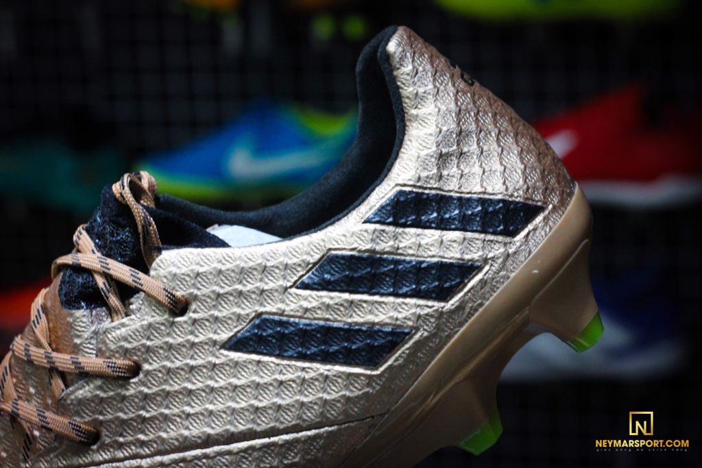 adidas Messi 16.1 FG Turbocharge - Copper Metallic/Core Black/Solar Green