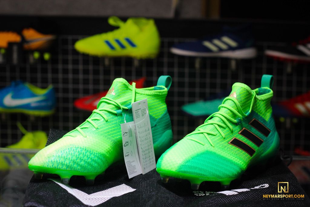 adidas ACE 17.1 Primeknit FG/AG Turbocharge - Solar Green/Core Black