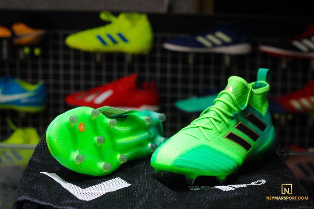 adidas ACE 17.1 Primeknit FG/AG Turbocharge - Solar Green/Core Black