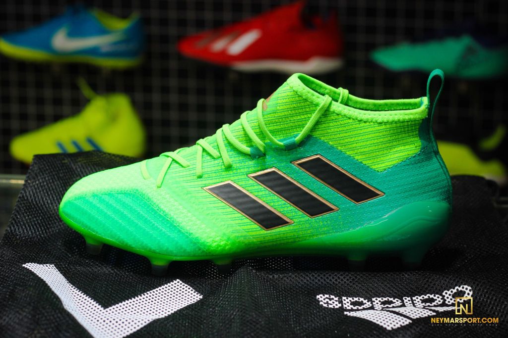 adidas ACE 17.1 Primeknit FG/AG Turbocharge - Solar Green/Core Black
