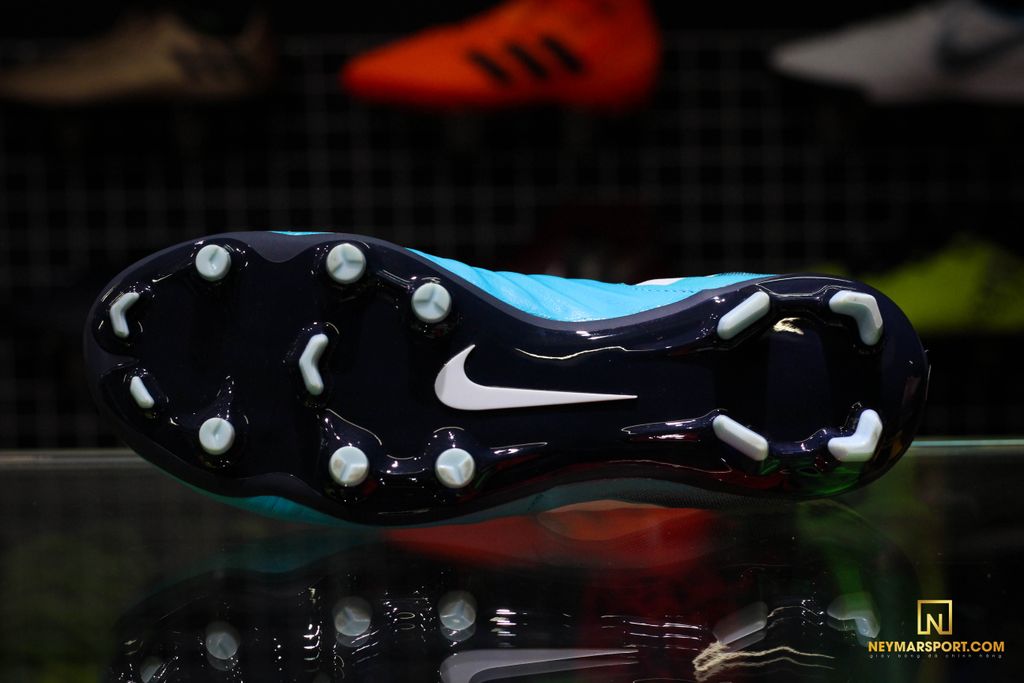 Nike Tiempo Legend 7 Jr FG ice - Gamma Blue/White/Obsidian/Glacier Blue