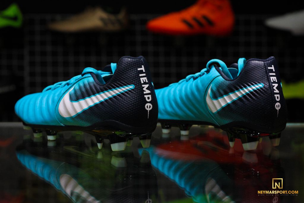 Nike Tiempo Legend 7 Jr FG ice - Gamma Blue/White/Obsidian/Glacier Blue