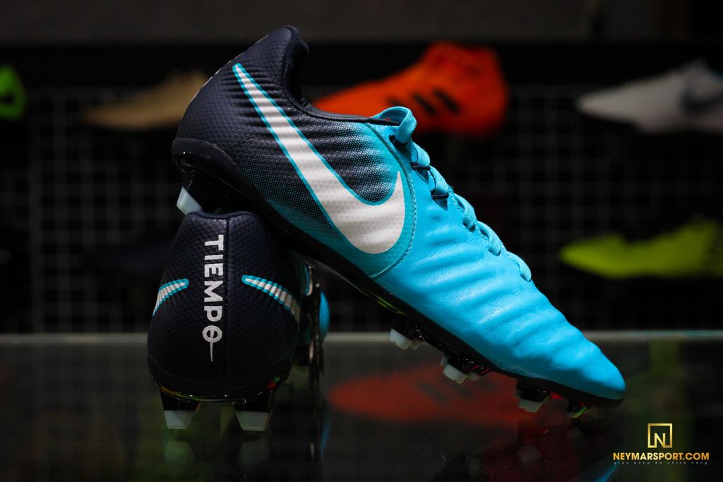 Nike Tiempo Legend 7 Jr FG ice - Gamma Blue/White/Obsidian/Glacier Blue