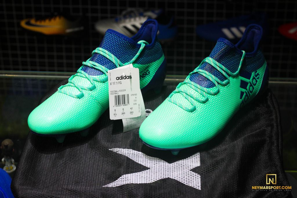 adidas X 17.1 FG Deadly Strike - Aero Green/Unity Ink/Hi-Res Green