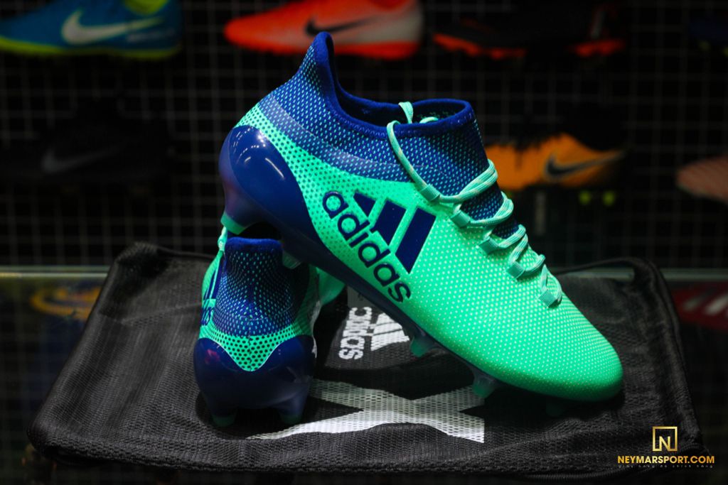 adidas X 17.1 FG Deadly Strike - Aero Green/Unity Ink/Hi-Res Green