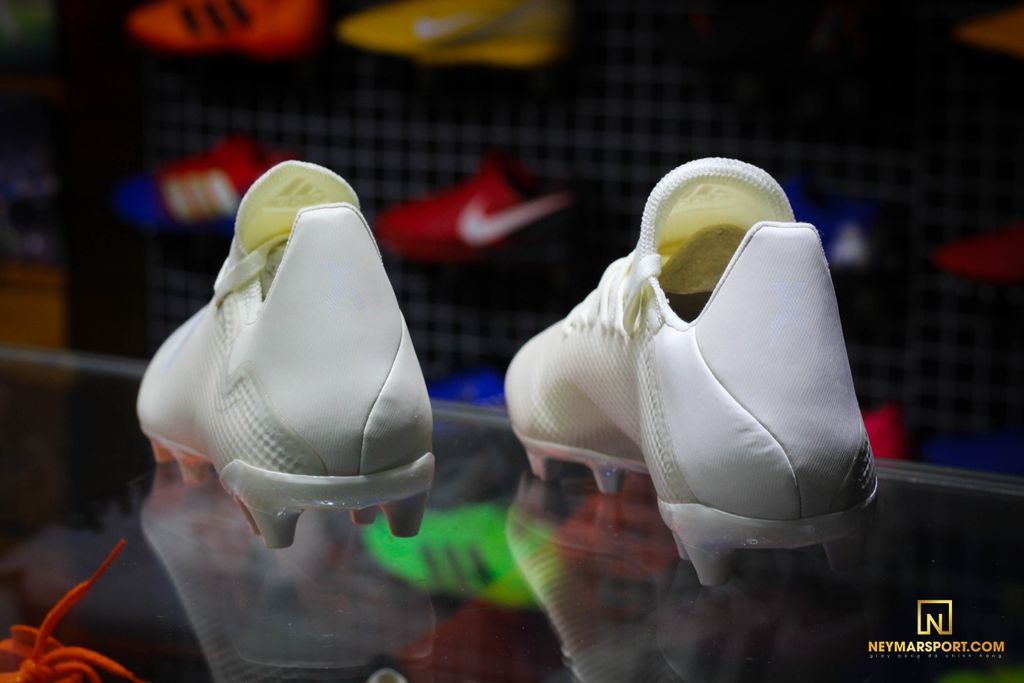 adidas X 18.3 FG Spectral Mode - Off White/Core Black Kids