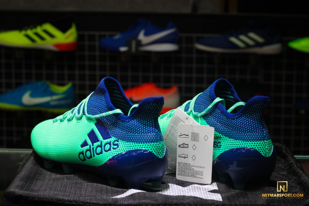 adidas X 17.1 FG Deadly Strike - Aero Green/Unity Ink/Hi-Res Green