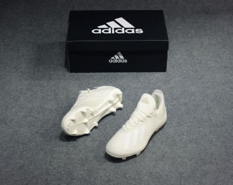 adidas X 18.3 FG Spectral Mode - Off White/Core Black Kids
