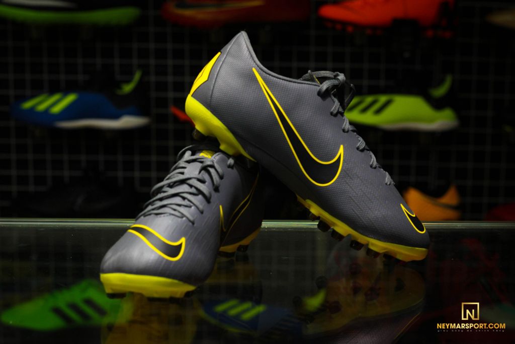 Nike Mercurial VaporX 12 Academy MG Game Over - Dark Grey/Yellow