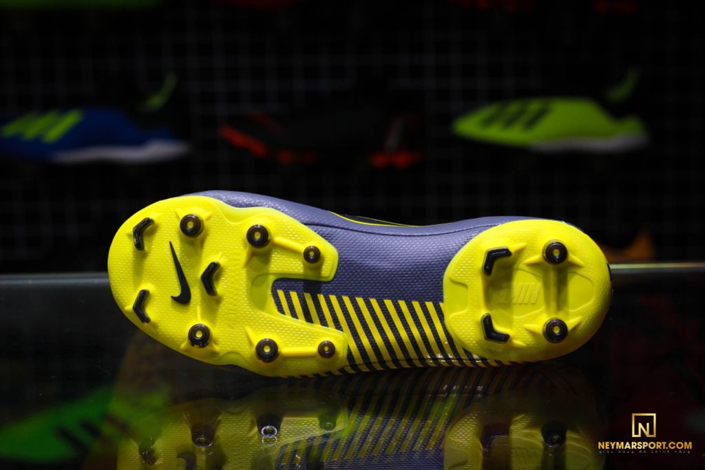 Nike Mercurial VaporX 12 Academy MG Game Over - Dark Grey/Yellow
