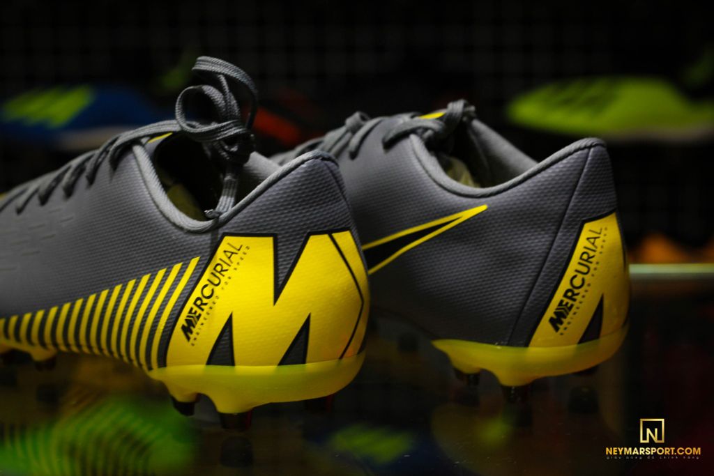 Nike Mercurial VaporX 12 Academy MG Game Over - Dark Grey/Yellow