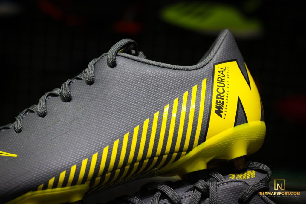 Nike Mercurial VaporX 12 Academy MG Game Over - Dark Grey/Yellow