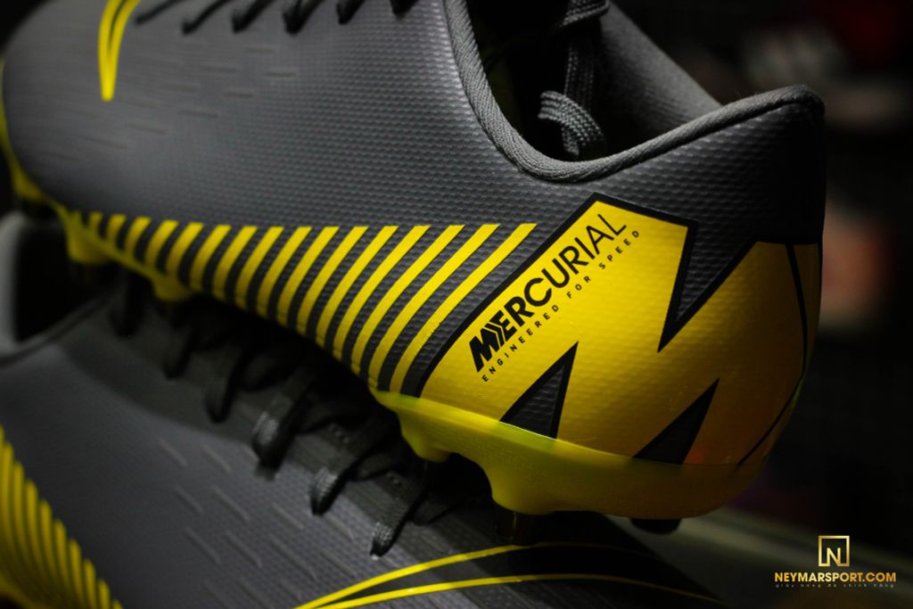 Nike Mercurial VaporX 12 Academy MG Game Over - Dark Grey/Yellow