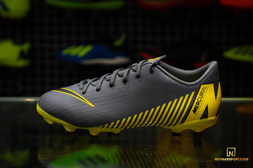 Nike Mercurial VaporX 12 Academy MG Game Over - Dark Grey/Yellow