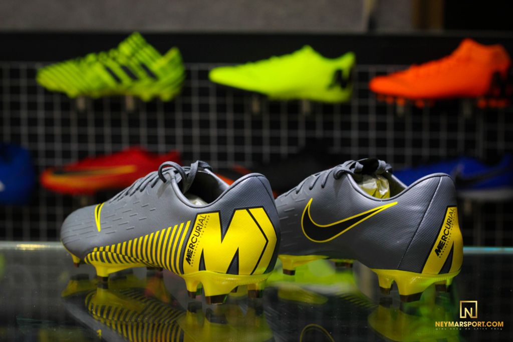 Nike Mercurial Vapor 12 Pro FG Game Over - Dark Grey/Yellow