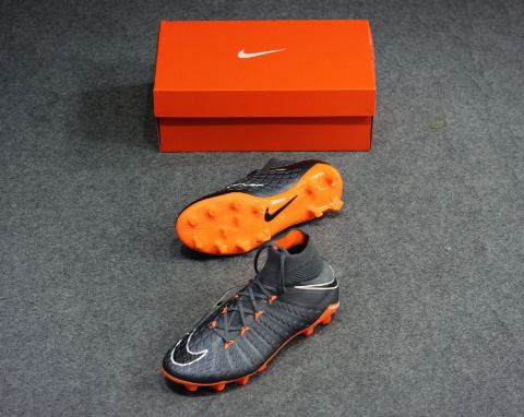 Nike Hypervenom Phantom 3 Elite DF FG Jr Fast AF – Dark Grey/Total Orange