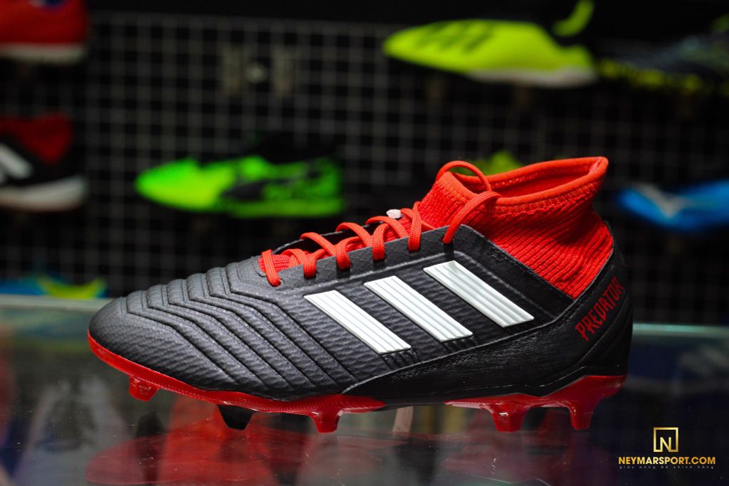 adidas Predator Tango 18.3 FG Team Mode - Core Black/Footwear White/Solar Red