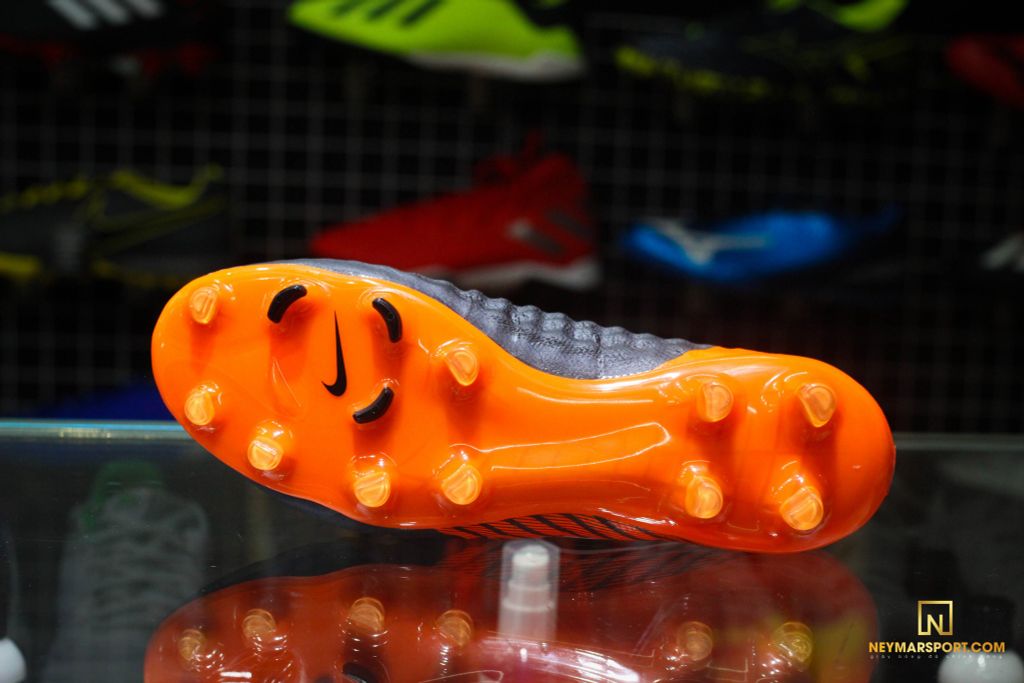 Nike Magista Obra 2 Elite DF FG Fast AF - Dark Grey/Black/Total Orange
