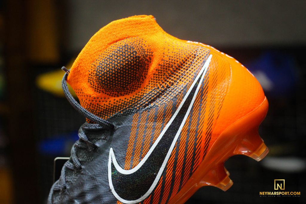 Nike Magista Obra 2 Elite DF FG Fast AF - Dark Grey/Black/Total Orange