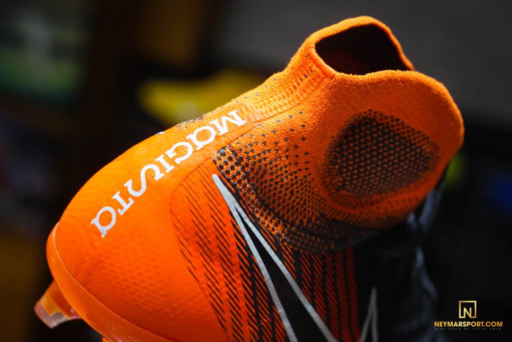 Nike Magista Obra 2 Elite DF FG Fast AF - Dark Grey/Black/Total Orange